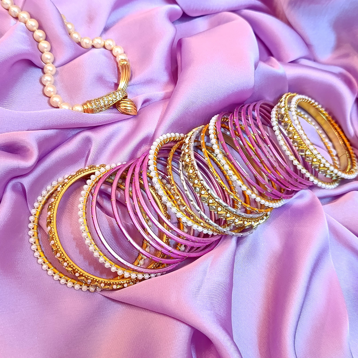 Poetic Pink Bangles PMB-0119