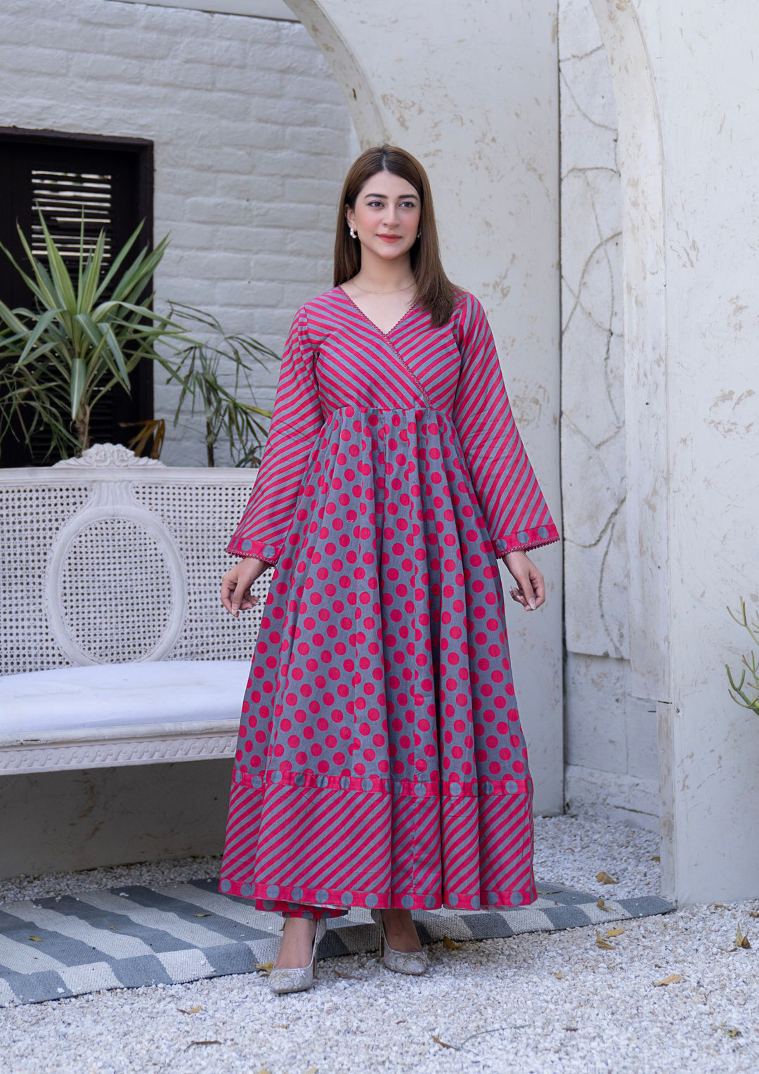2Pc Digital Print Lawn Frock RIW-R26-0029