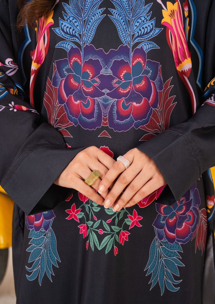 2Pc Printed Arabic Silk AMJ-S26-0003