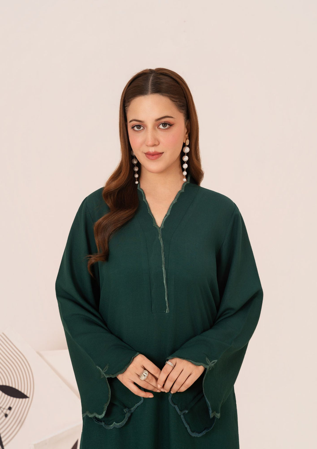 2Pc Embroidered Silk Karandi AML-W25-0056