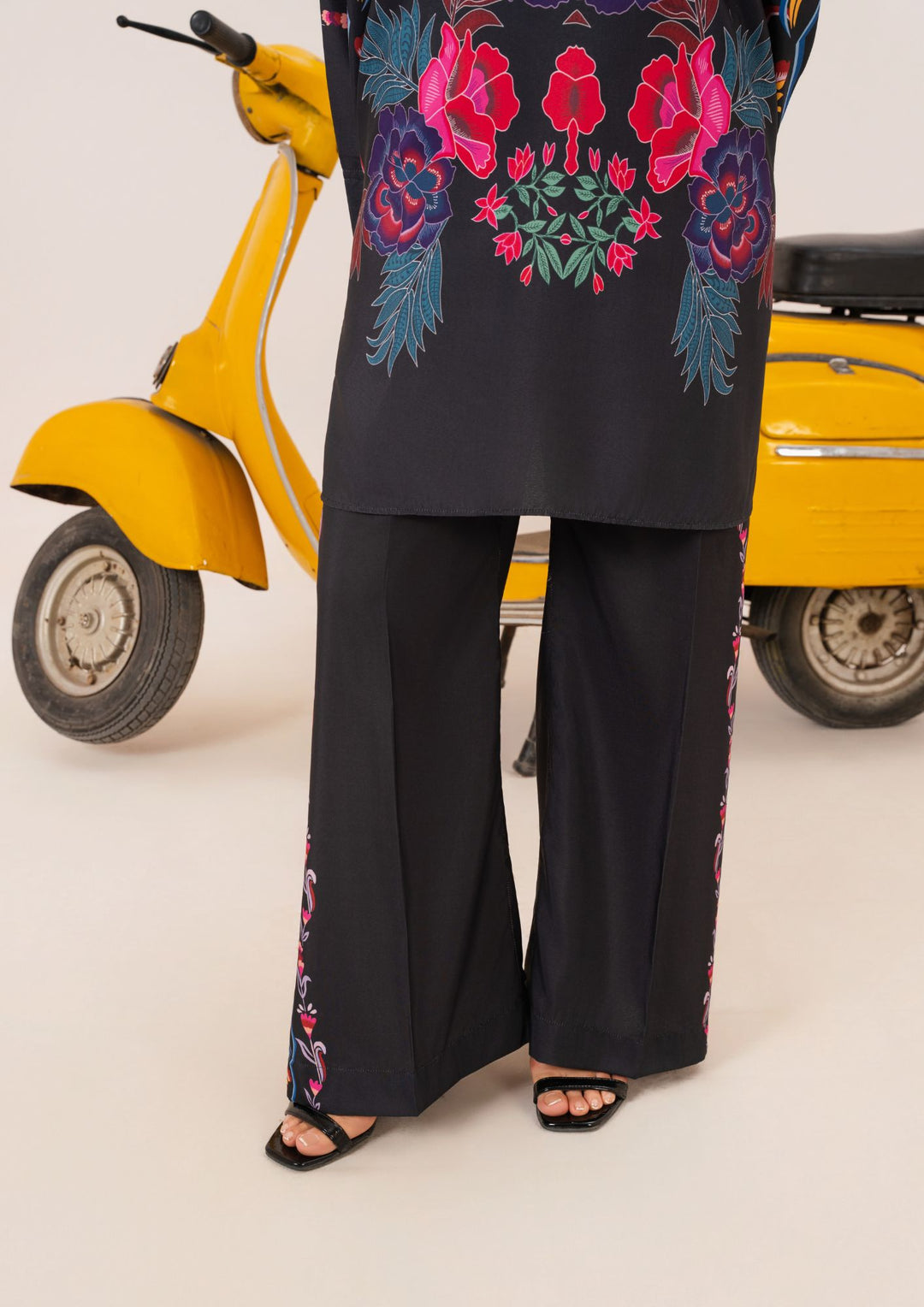 2Pc Printed Arabic Silk AMJ-S26-0003