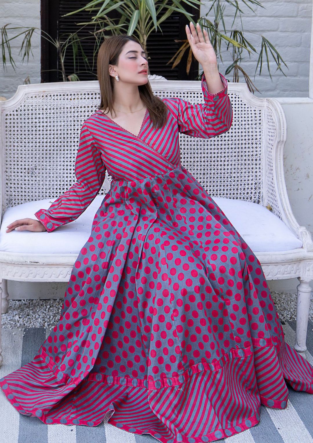 2Pc Digital Print Lawn Frock RIW-R26-0029
