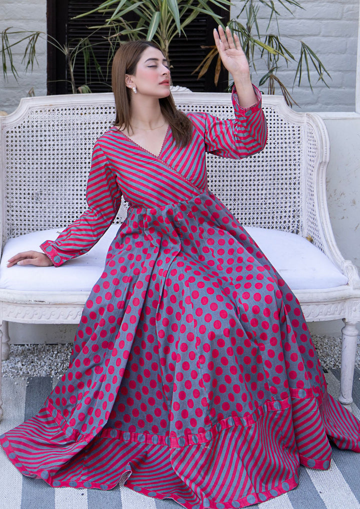 2Pc Digital Print Lawn Frock RIW-R26-0029