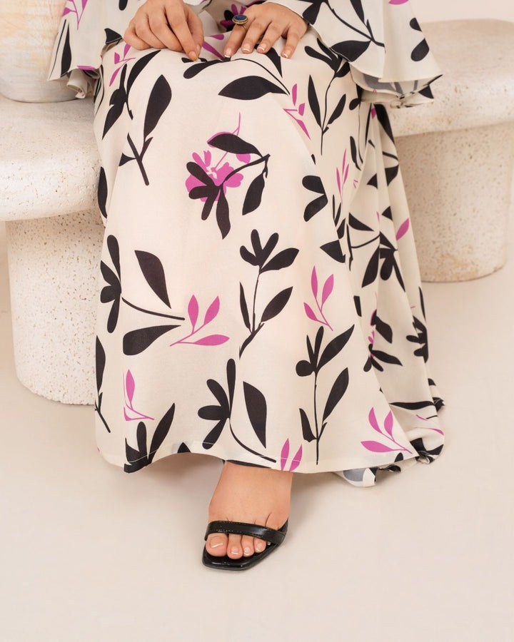 1Pc Digital Print Swiss Silk Long Tunic JUPITER-F25-0039