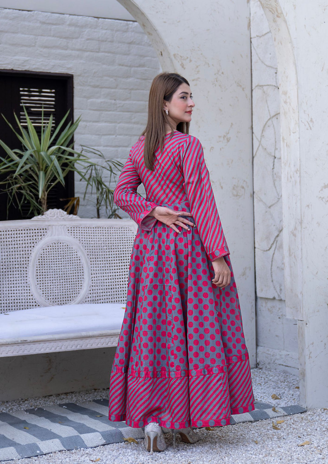 2Pc Digital Print Lawn Frock RIW-R26-0029