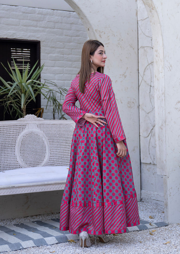 2Pc Digital Print Lawn Frock RIW-R26-0029
