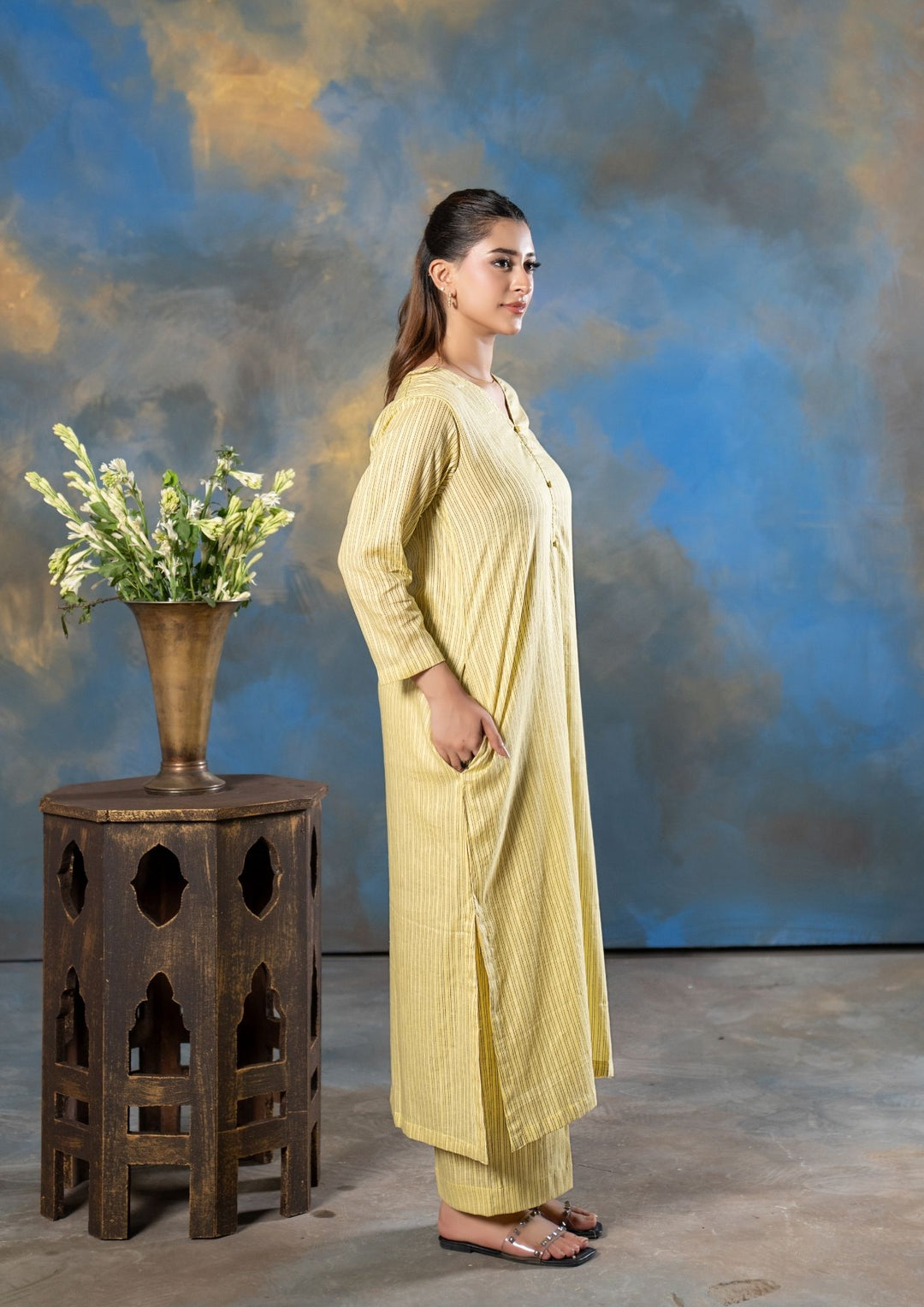 2Pc Bubble Lawn Yellow ROZ-R26-0019