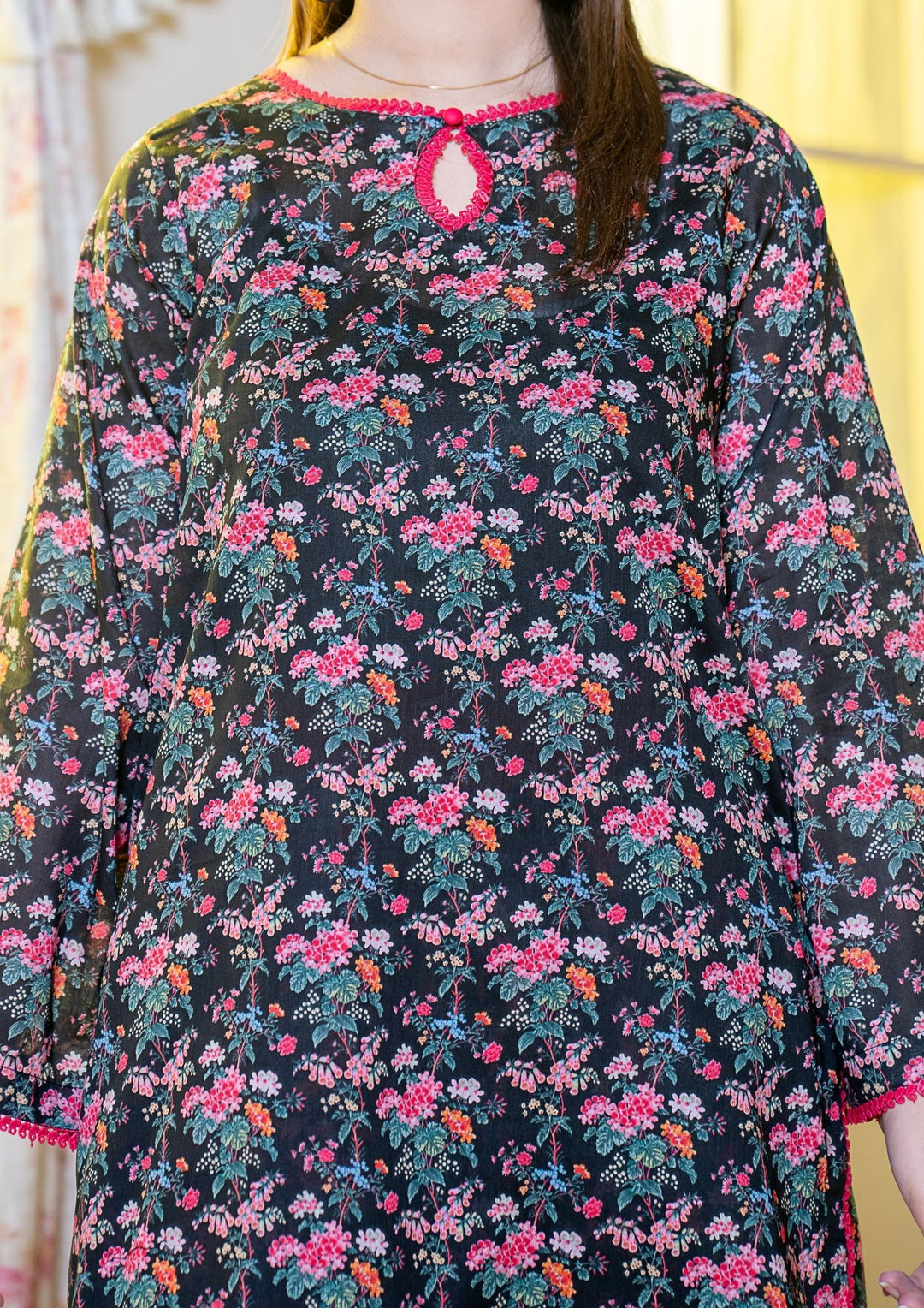 2Pc Digital Print Lawn with Farshi Shalwar Gulmeena-G26-0025