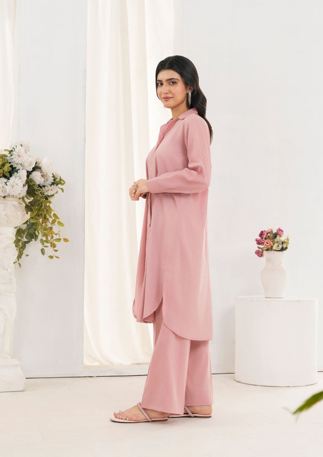 2pc Cotton Cord Set Rozana-S25-0006