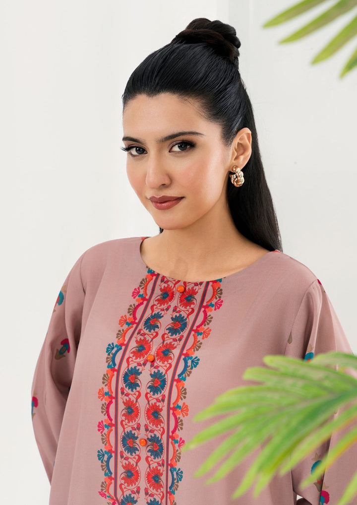 2Pc Printed Arabic Silk AML-W25-0043