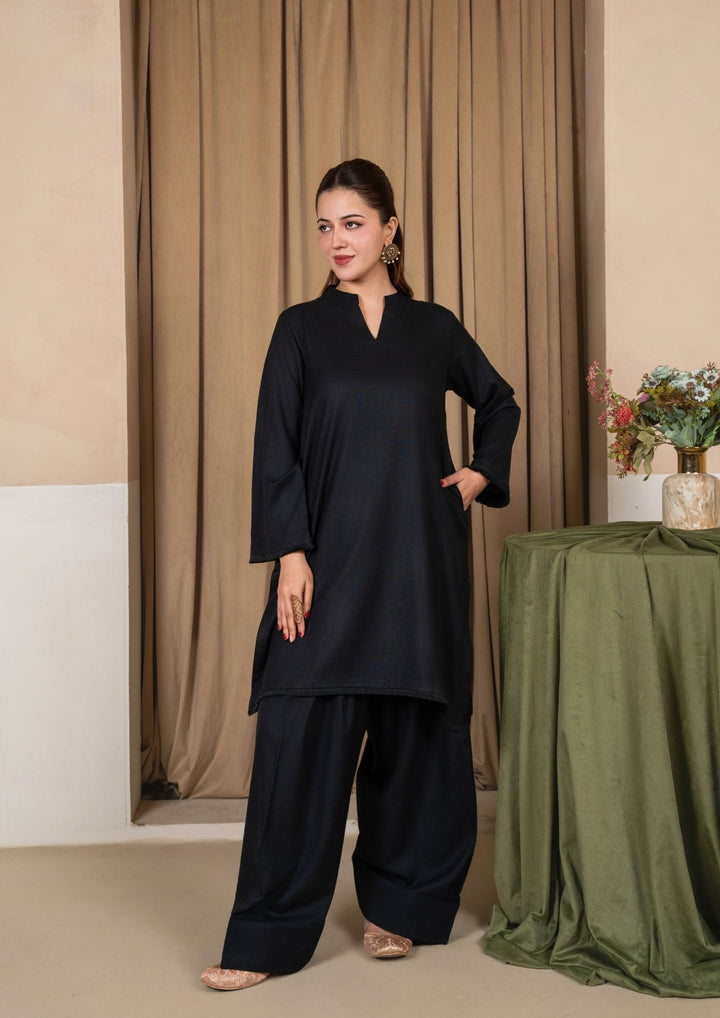 2pc Alpine Karandi with Farshi Shalwar ROZ-W25-0007