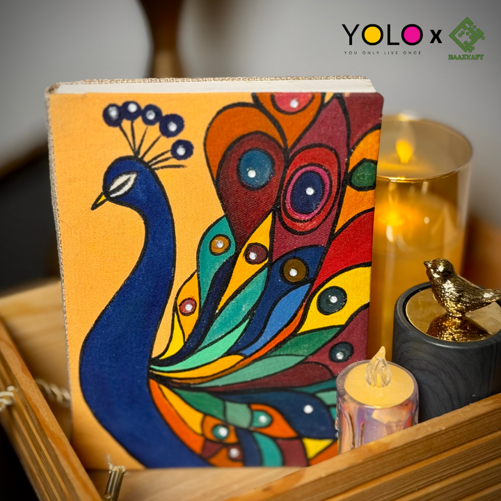 HANDCRAFTED AND HANDPAINTED DIARY BAZ-D25-0005