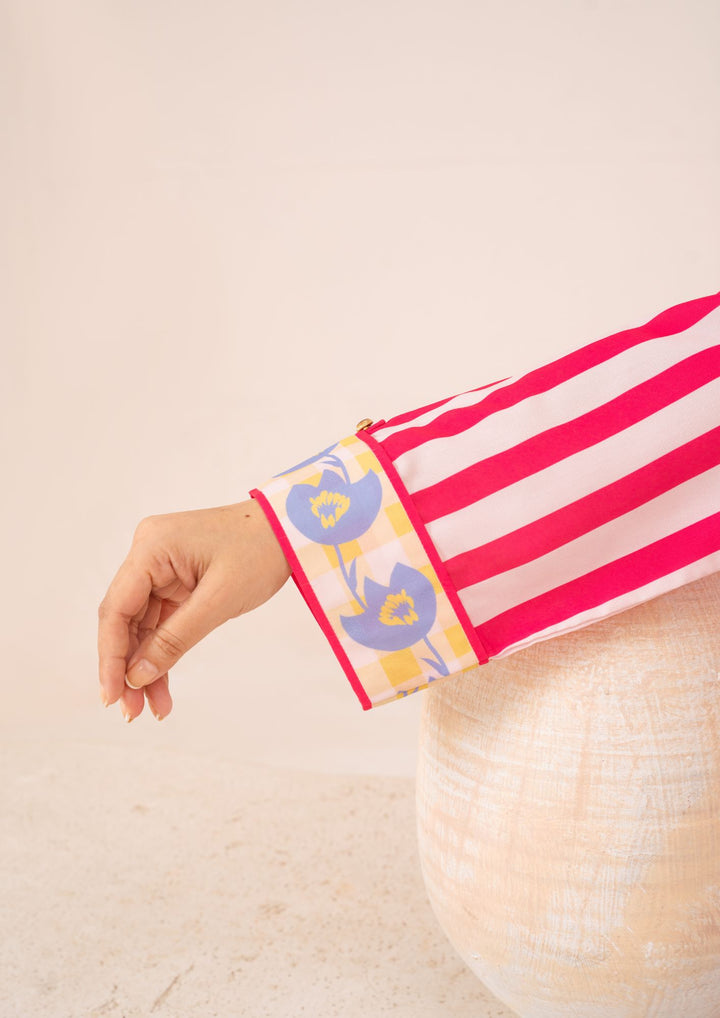 2Pc Printed Arabic Silk AMJ-S26-0004