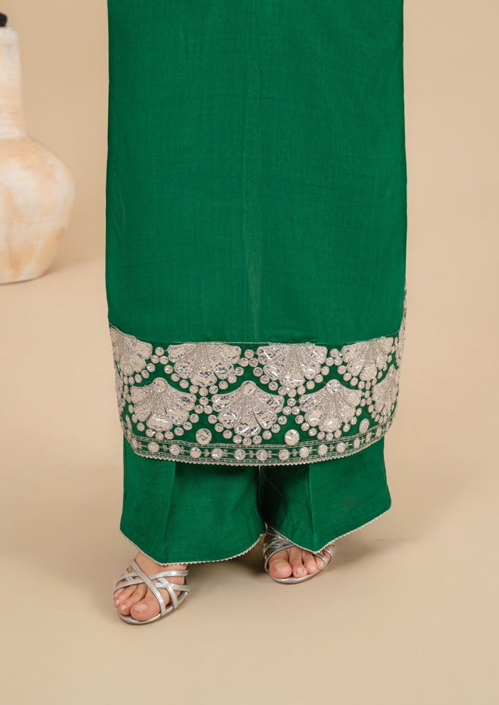 3-Piece Silk Viscose Suit with Chiffon Dupatta | BASANT-B25-0003