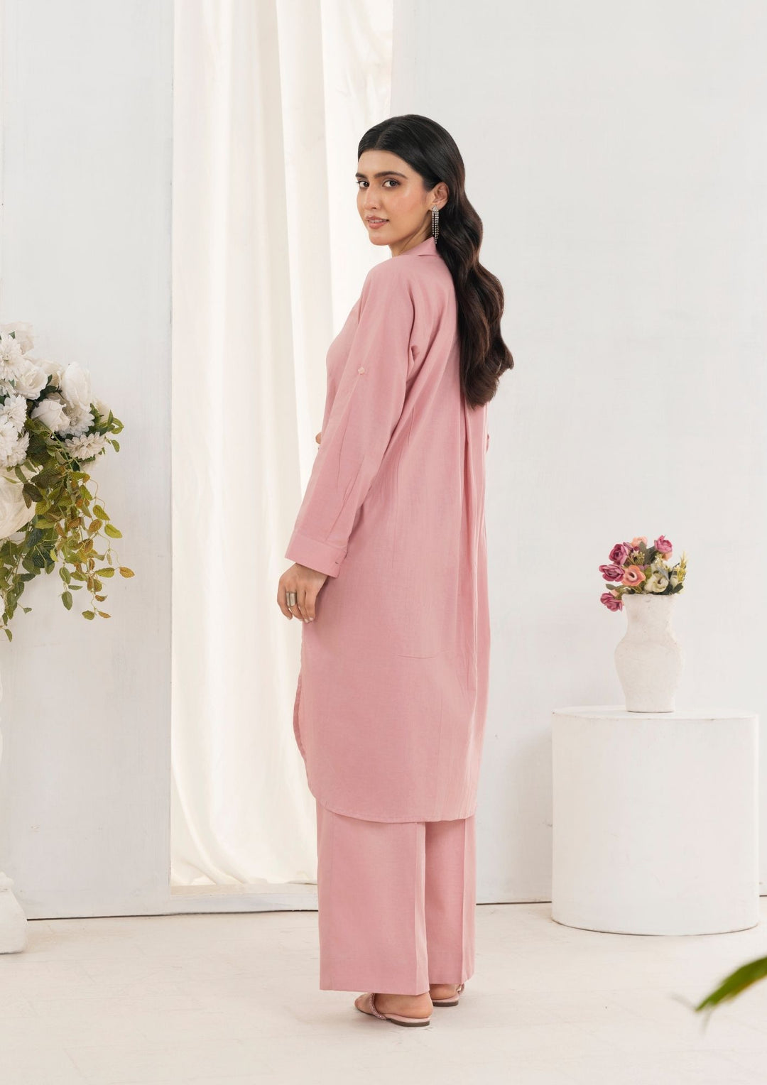 2pc Cotton Cord Set Rozana-S25-0006