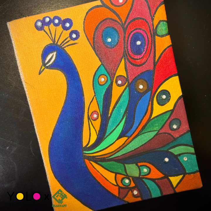 HANDCRAFTED AND HANDPAINTED DIARY BAZ-D25-0005
