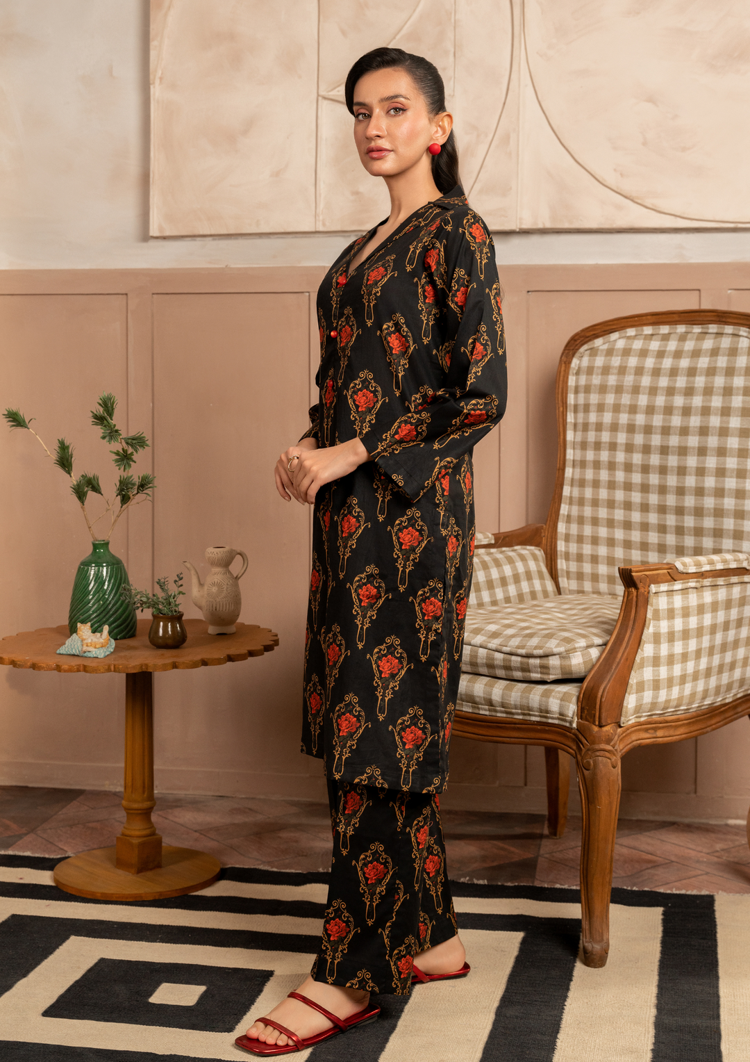 2Pc Digital Print Lawn GULMEENA-G25-0038
