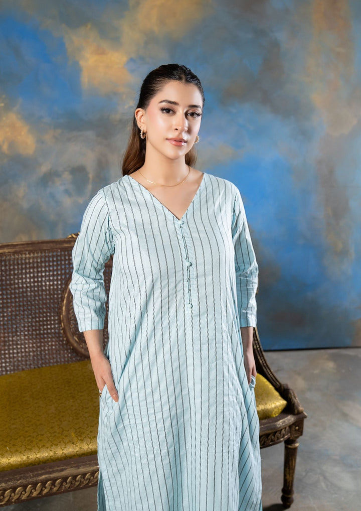 2Pc Bubble Lawn Ice Blue ROZ-R26-0017
