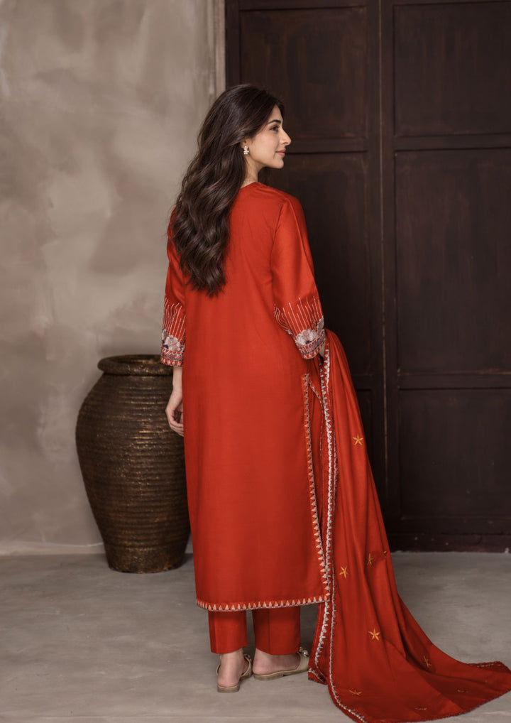 3Pc Embroidered Khaddar AMLT-W26-0008