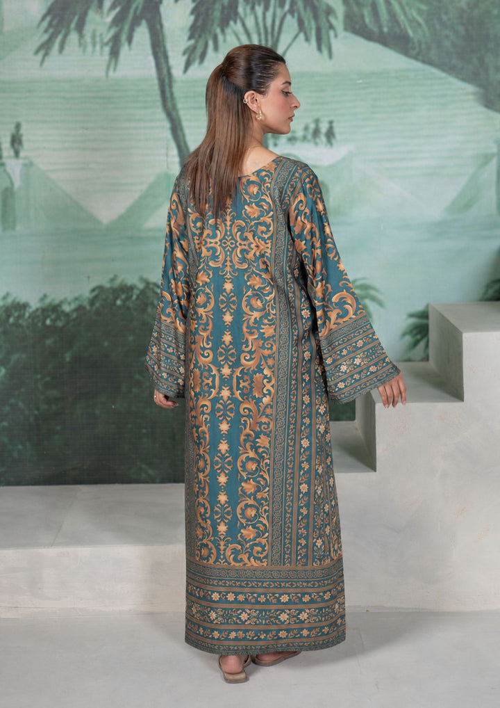 1Pc Digital Print Arabic Lawn Kaftan JUPITER-S26-0008