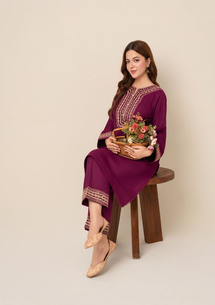 2pc Embroidered Alpine AML-W25-0019