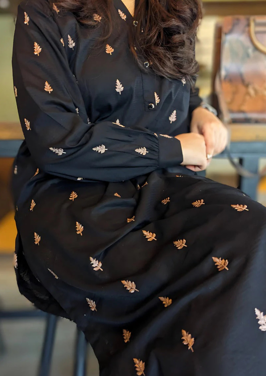 2 Pc Embroidered Lawn ELD-1