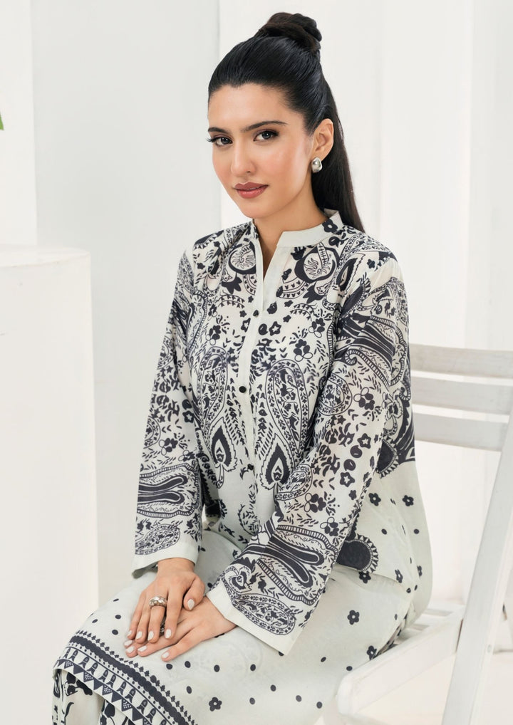 2Pc Printed Arabic Silk AML-W25-0044