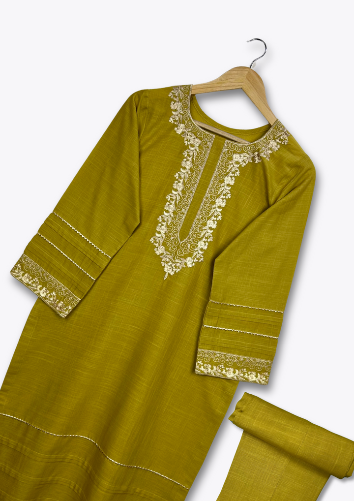Golden Tilla Embroidered Lawn 2Pc EMB-S24-0020