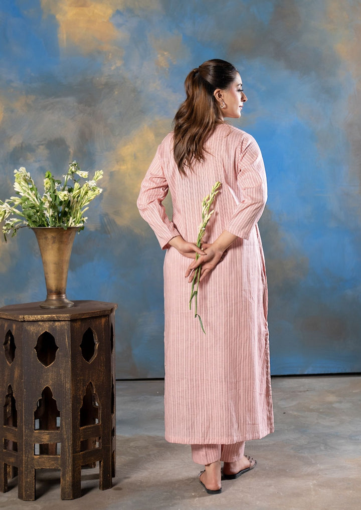 2Pc Bubble Lawn Blush Pink ROZ-R26-0020