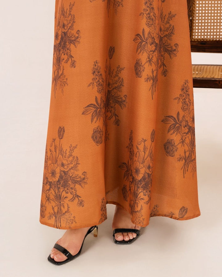 1Pc Digital Print Swiss Silk Long Tunic JUPITER-F25-0040