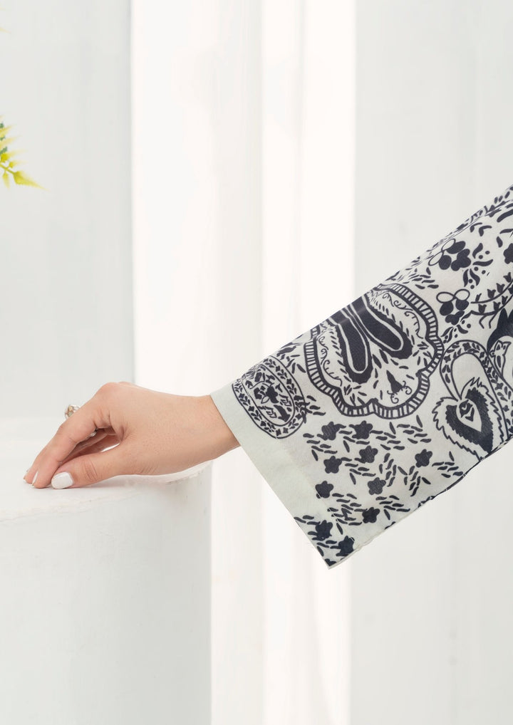 2Pc Printed Arabic Silk AML-W25-0044