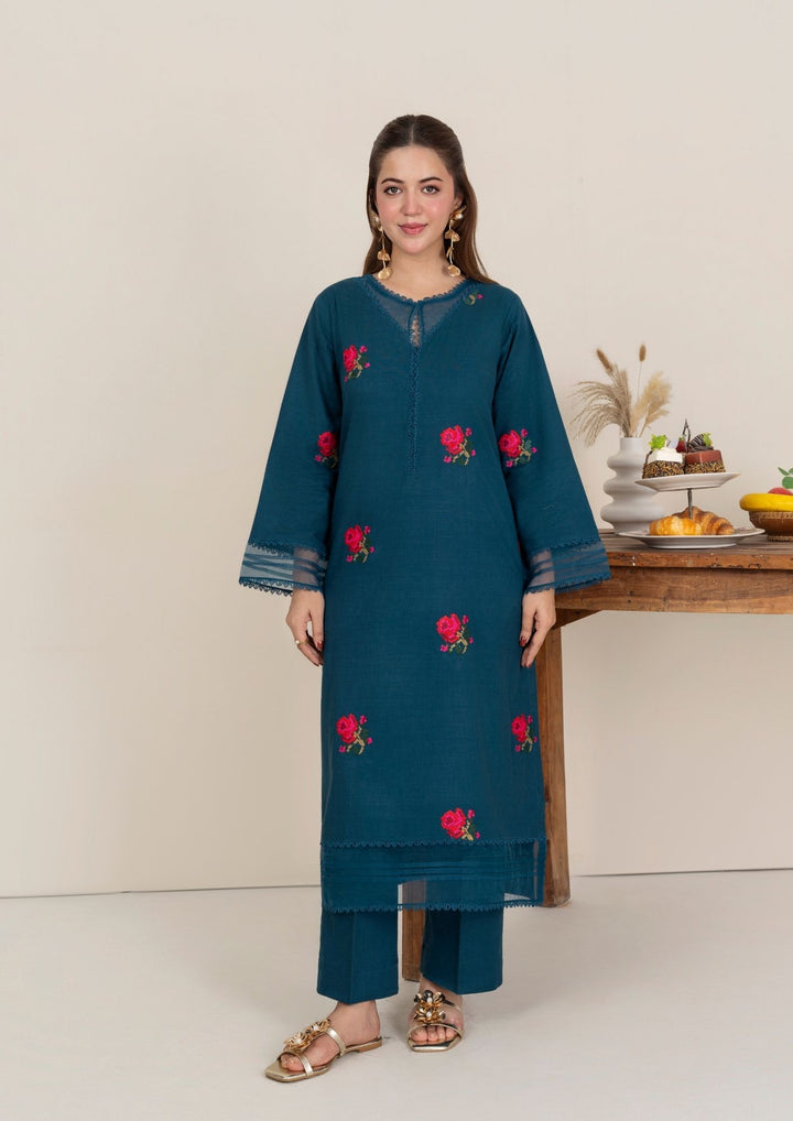 2pc Multi Embroidered Khaddar AML-W25-0006