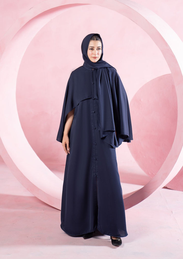 Midnight Cape Abaya ABL-A26-0005