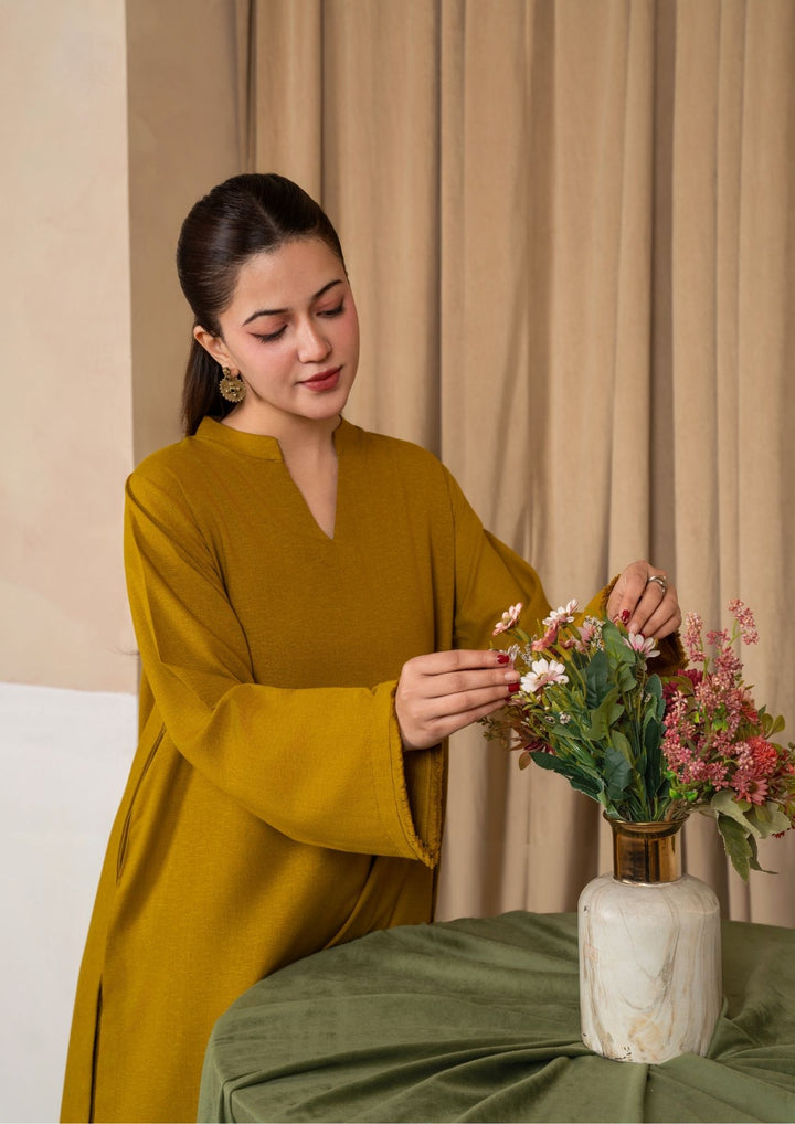 2pc Alpine Karandi with Farshi Shalwar ROZ-W25-0008