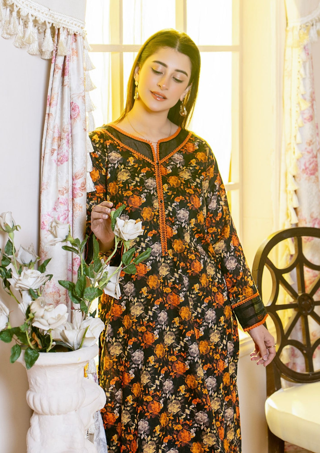 2Pc Digital Print Lawn Gulmeena-G26-0020