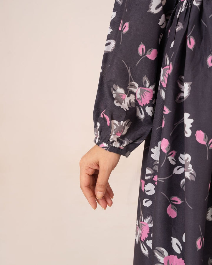 1Pc Digital Print Swiss Silk Long Tunic JUPITER-F25-0041