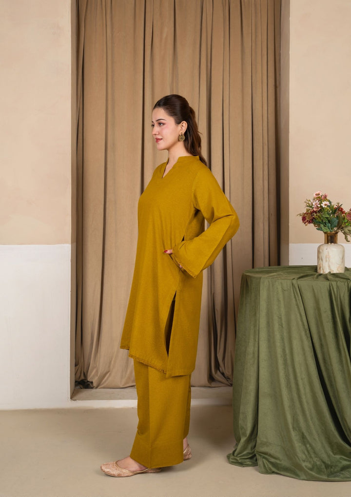 2pc Alpine Karandi with Farshi Shalwar ROZ-W25-0008