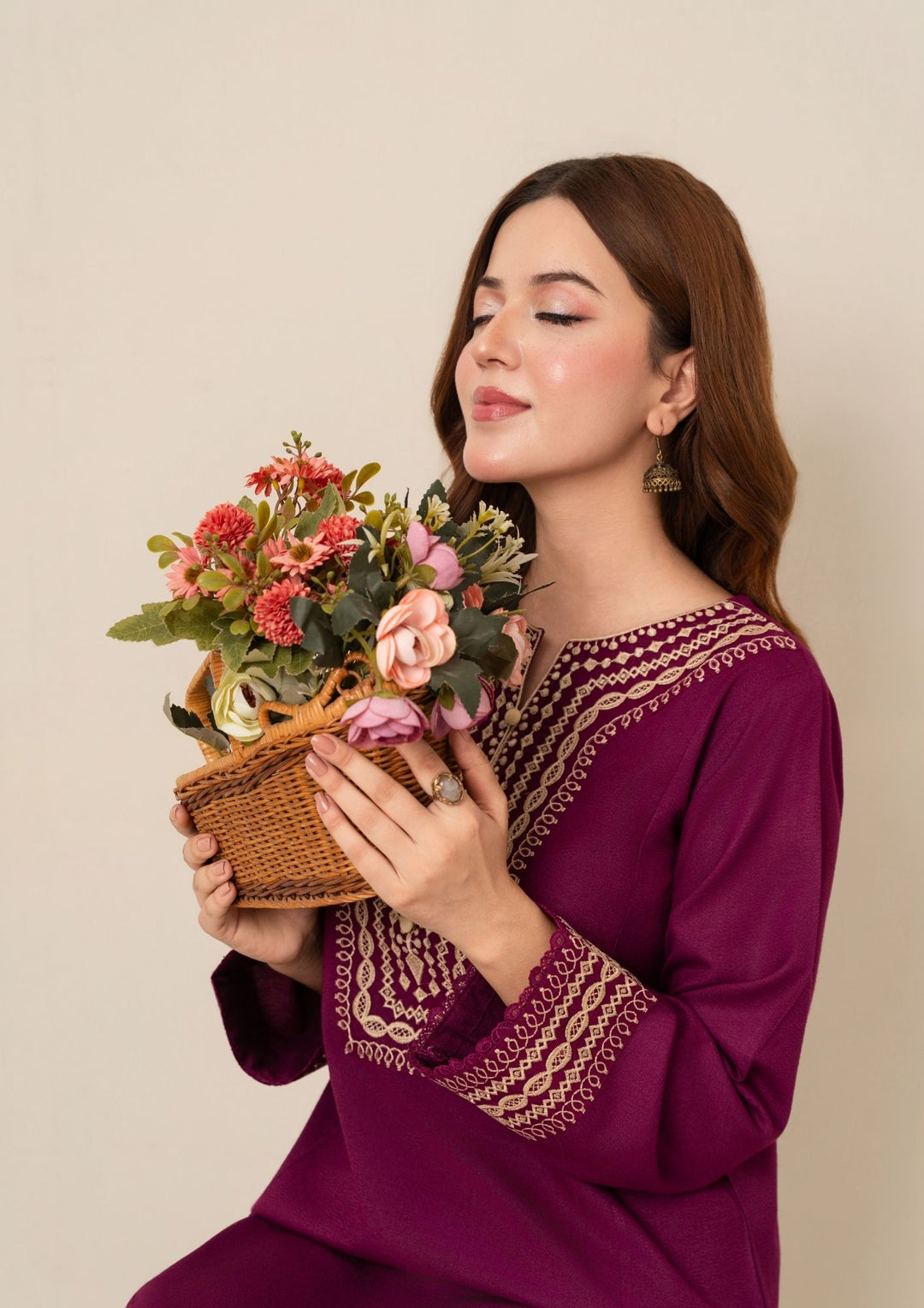 2pc Embroidered Alpine AML-W25-0019