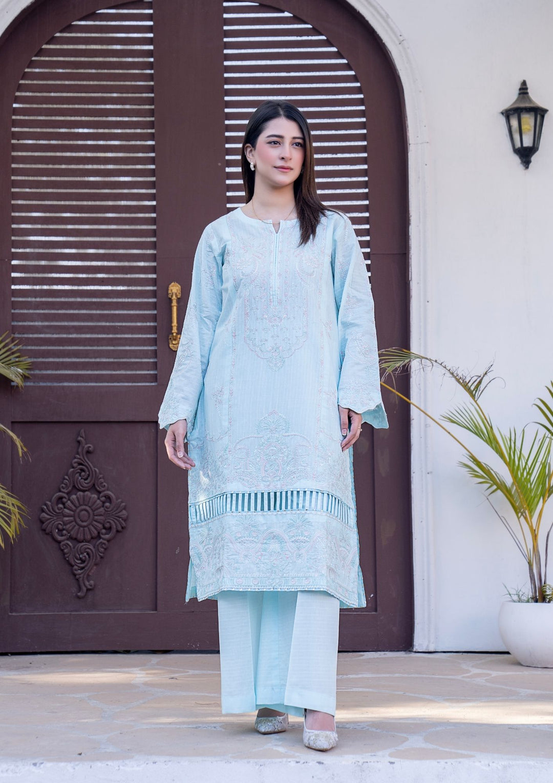 2Pc Embroidered Lawn SUM-M26-0006