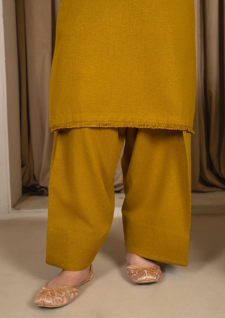 2pc Alpine Karandi with Farshi Shalwar ROZ-W25-0008