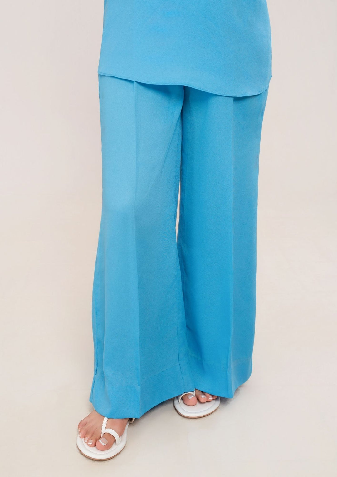 2Pc Embroidered Georgette Sky Blue JUPITER-F25-0029