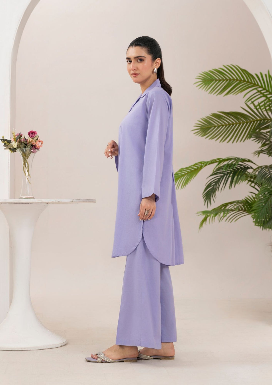 2pc Cotton Cord Set Rozana-S25-0009