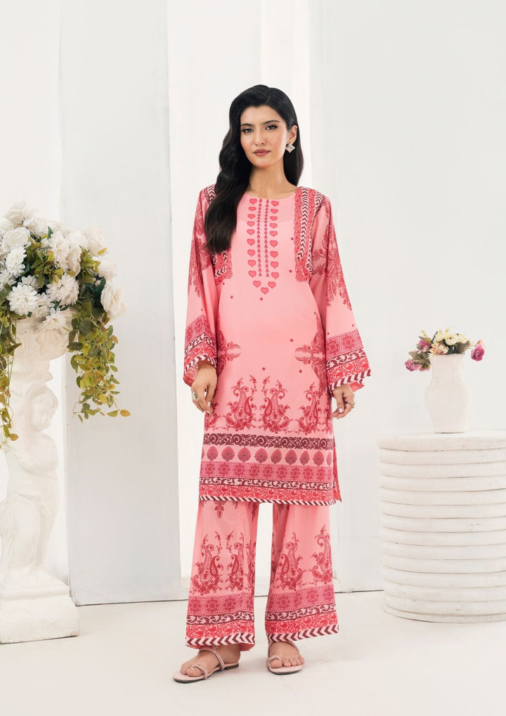 2Pc Printed Arabic Silk AML-W25-0046