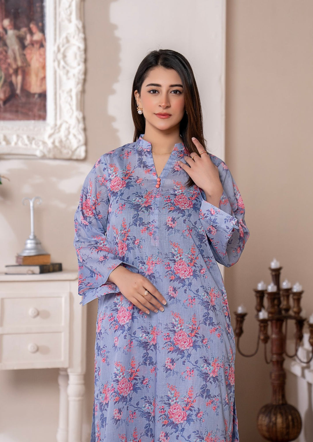 2Pc Digital Print Lawn Gulmeena-G26-0026