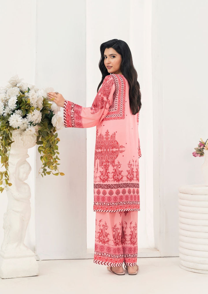 2Pc Printed Arabic Silk AML-W25-0046