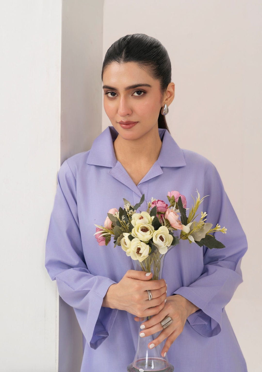 2pc Cotton Cord Set Rozana-S25-0009