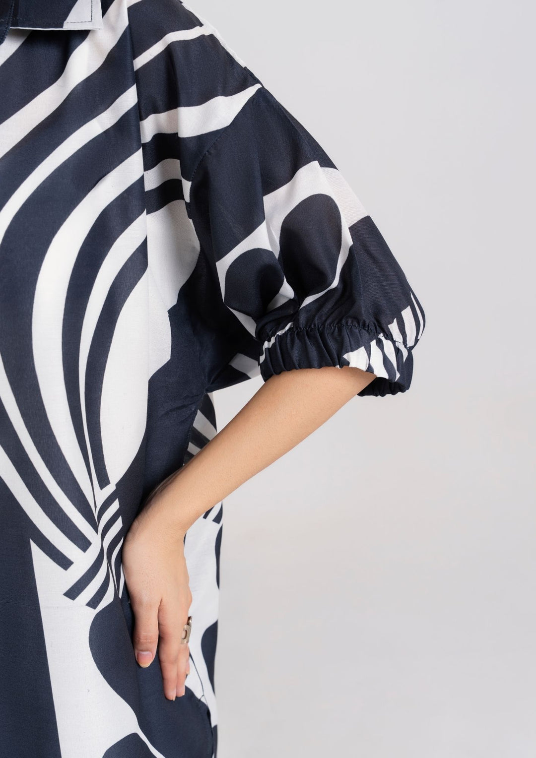 2Pc Swiss Silk Midnight Monochrome JUPITER-F25-0015