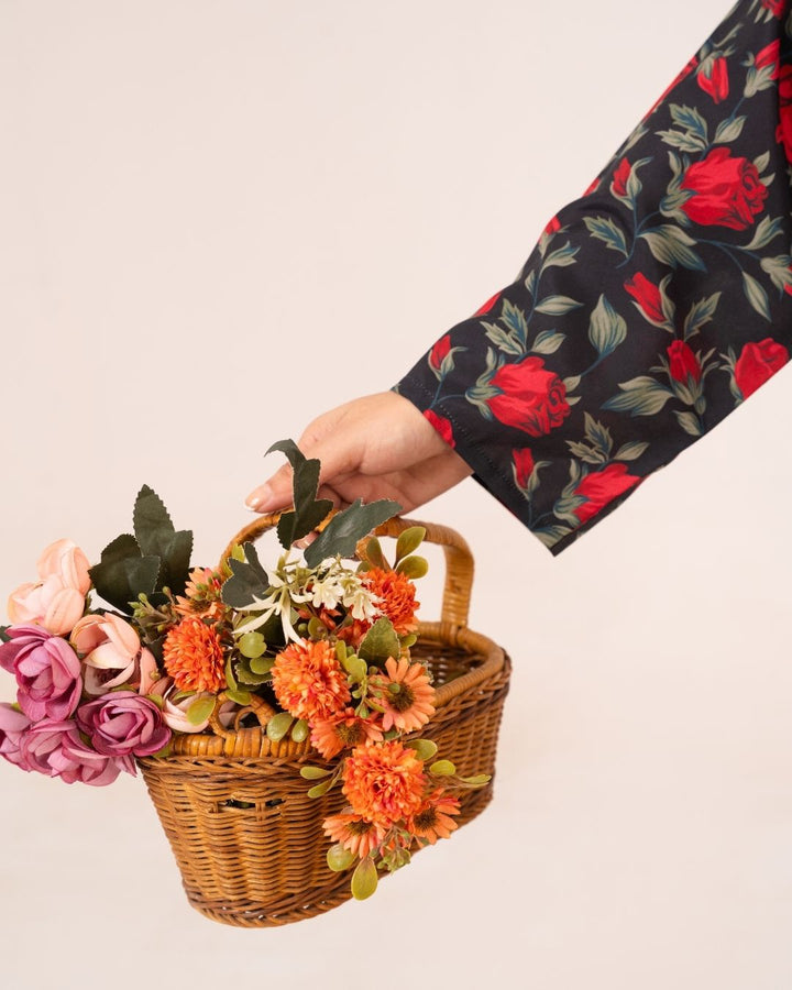 1Pc Digital Print Swiss Silk Long Tunic JUPITER-F25-0042