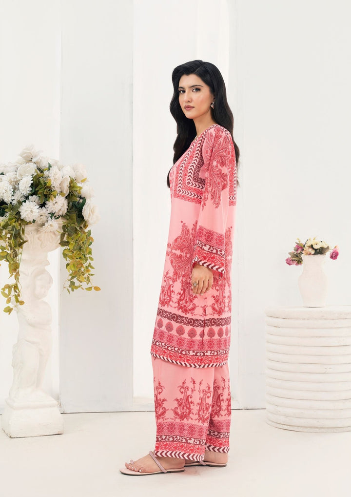 2Pc Printed Arabic Silk AML-W25-0046