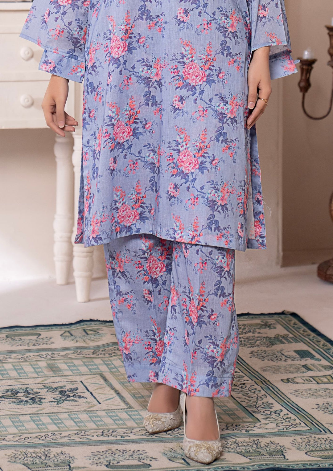 2Pc Digital Print Lawn Gulmeena-G26-0026